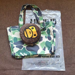 A bathing ape bape baby milo tote bag